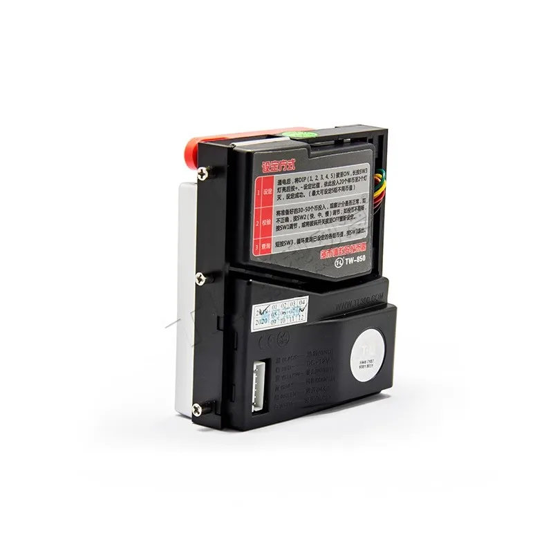Tongli TW 850 Multi Denomination Coin Acceptor Memory Setting Direct Insertion for Coin Operated Arcade Game Machine
