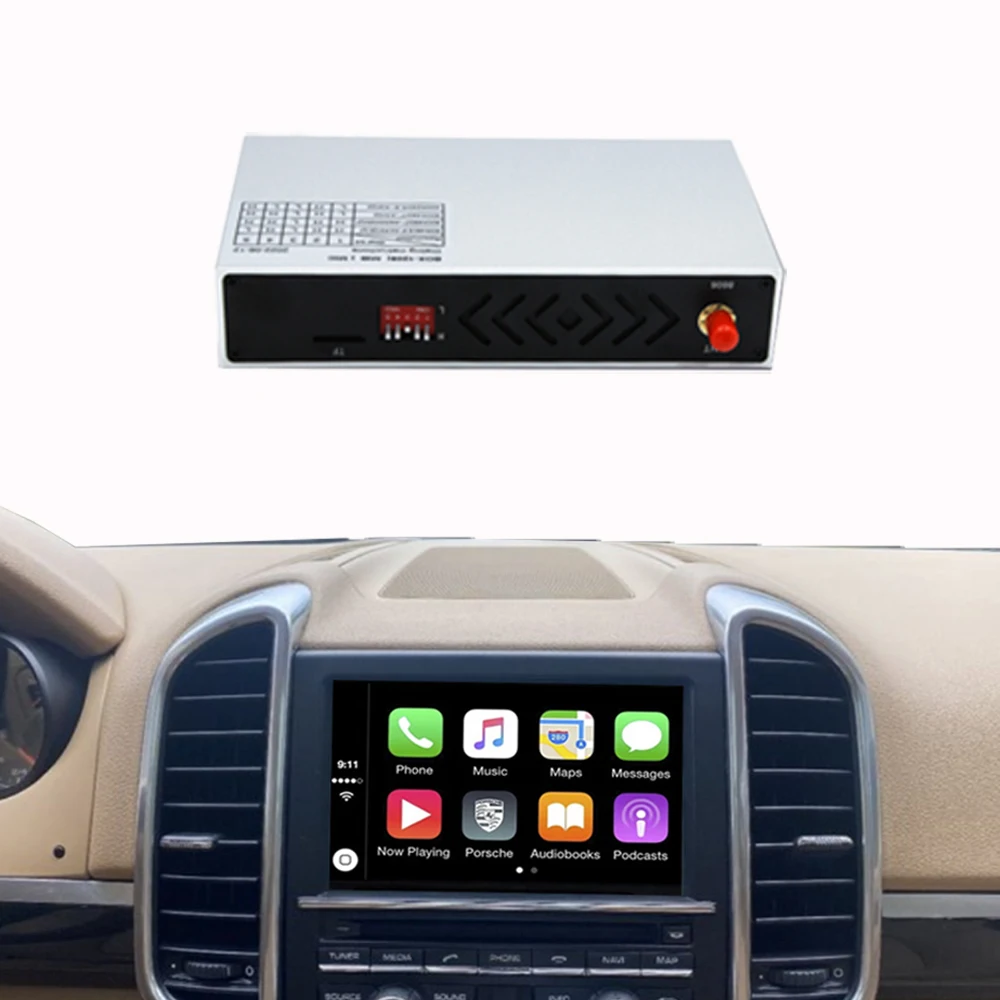 

Smart Carplay Box For Porsche Cayenne Macan Cayman PCM3.0 3.1For Apple Carplay Android Auto Car Play Interface