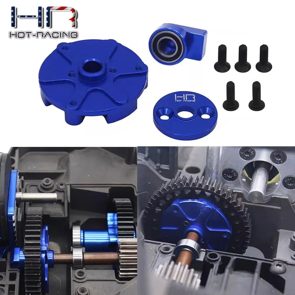 HR الساخن سباق HD CNC سبائك الألومنيوم الثلاثي دعم السلطة حتى كوش محرك النعال مزيل TRAXXAS 1/5 X MAXX XMAXX 6S 8S