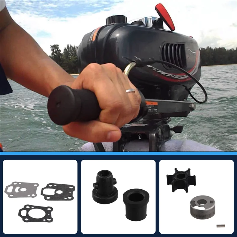 Water Pump Kit For Tohatsu 4HP 5HP HANGKAI Parsun 5HP 6HP Boat Motor 2T 369-65011-0 Mercury 4HP 5HP 396-65021 369-65016