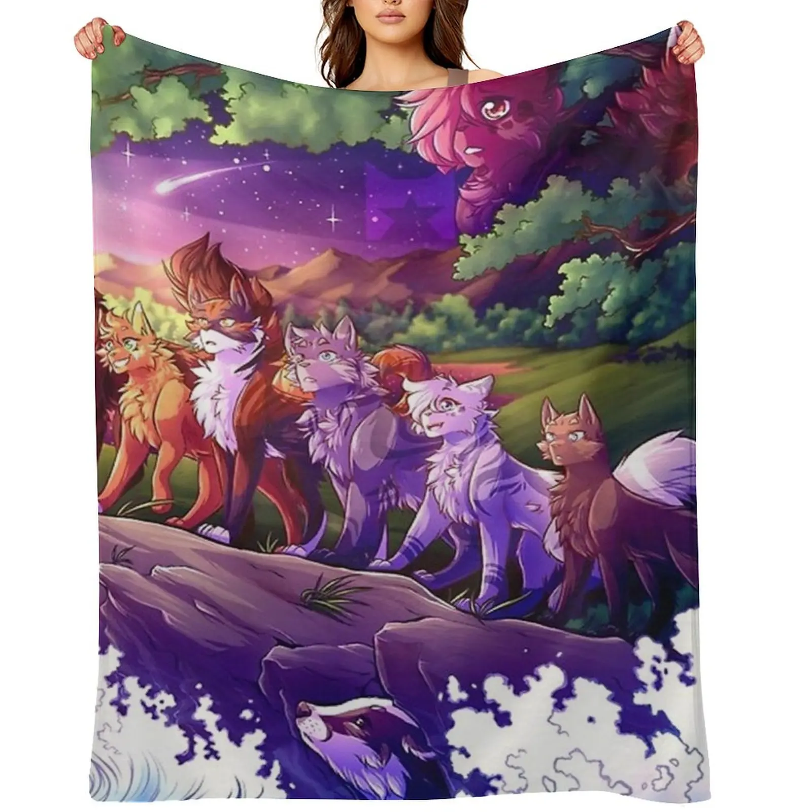 

Warriors Series Two Throw Blanket Sofa Throw for sofa Heavy valentine gift ideas Blankets