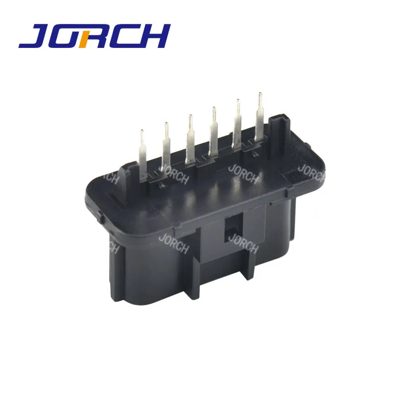 5 pcs  6pin Tyco AMP TE Male Automotive Connector Plug for connector 184124-1