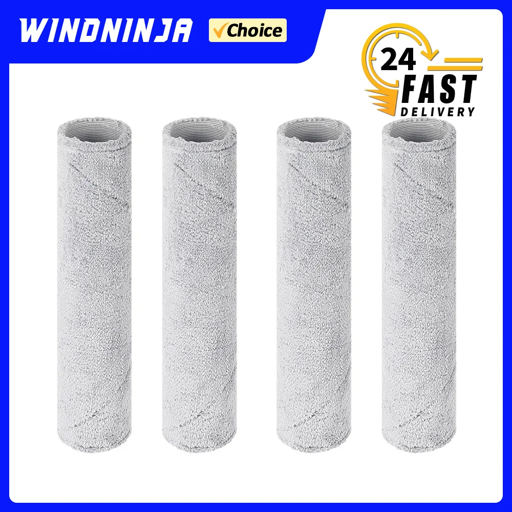 Robot Vacuum Washable Reusable Roller Mop For Narwal J6 Mop Track Mop Cloth Home Appliance Replacement Spare Accessory Part
