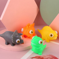 Soft Toy Animal Cute Anti-Stress Ball Winking to decompress dinosaur Abraact Soft Sticky Squishi Stress Relief Funny Gift J91