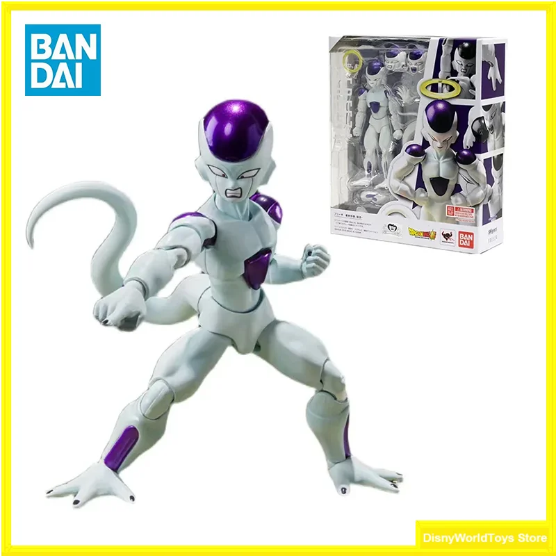 

100% Original Bandai S.H. Figuarts SHF Frieza Final Form Fukkatsu Dragon Ball Super In Stock Anime Collection Figures Model