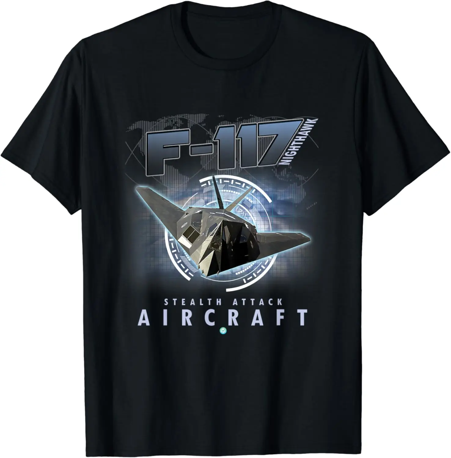 F-117 Nighthawk Stealth Attack Aircraft T-Shirt 100% Cotton O-Neck Summer Short Sleeve Casual Mens T-shirt Size S-3XL