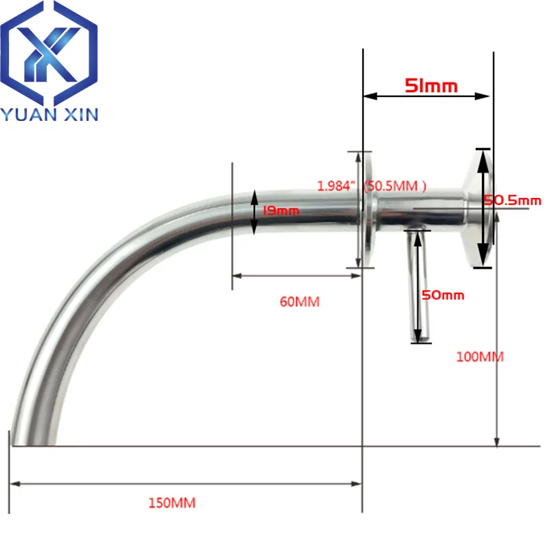 Stainless Steel 3/4