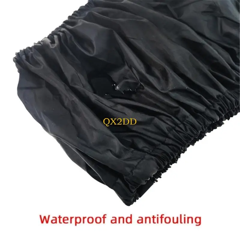 QX2D 4 Pieces Baby Strollers Wheel Guard Set Water Resistant and Wear Resistant Tire Sleeves Pushchair Enhancements Black