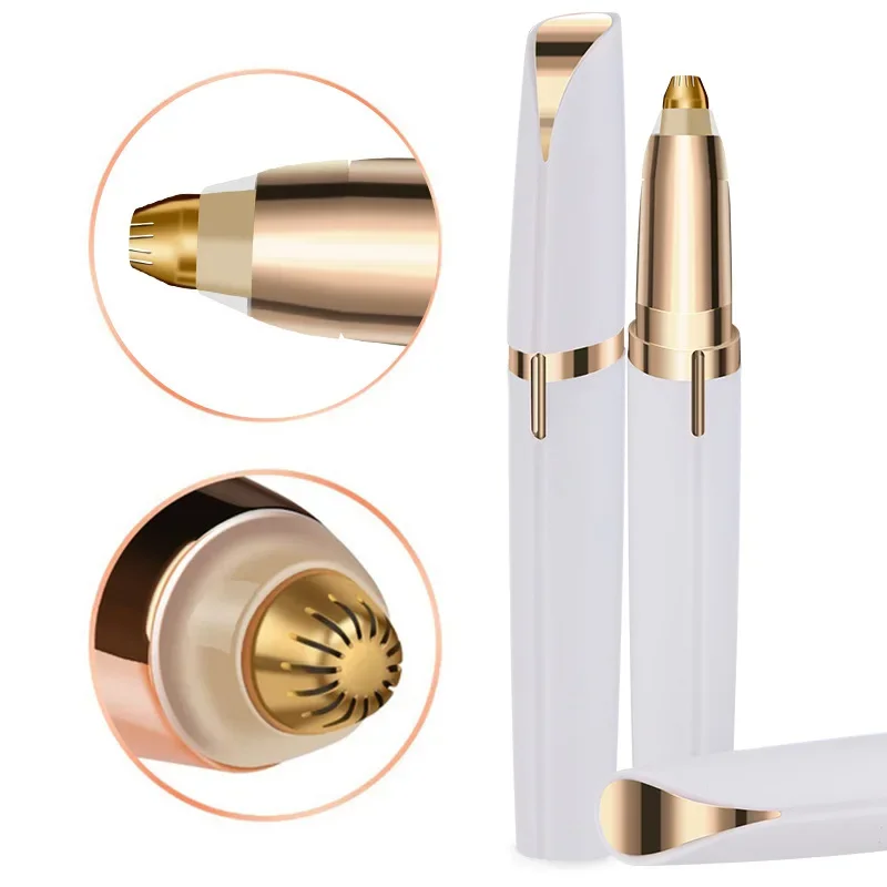 Electric Eyebrow Trimmer Eye Brow Shaper Pencil Face Hair Remover For Women Makeup Painless Automatic Eyebrow Shavers Depilator