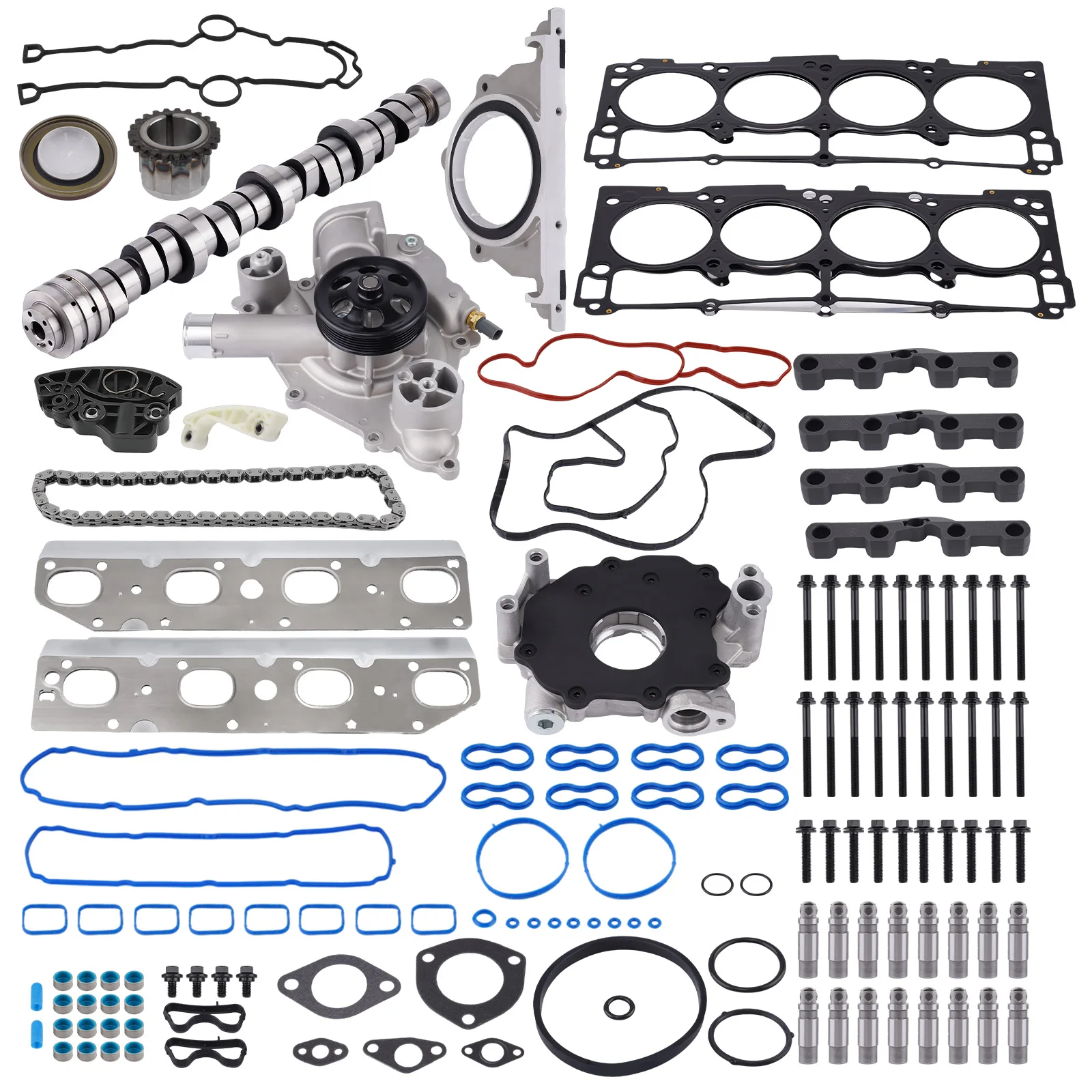 Camshaft MDS Lifter Kit Water Pump For Ram 1500 Special Service Big Horn 5.7L V8