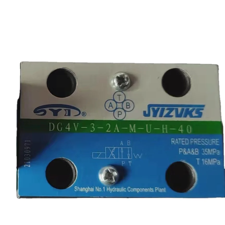 

DG4V-3-2A-M-U-H-40 DG4V2AMUH40 SYI SYIZVKS Solenoid Shanghai No. 1 Hydraulic Components LTD DG4V-3-6C-M-U-D-40 DG4V36CMUD40