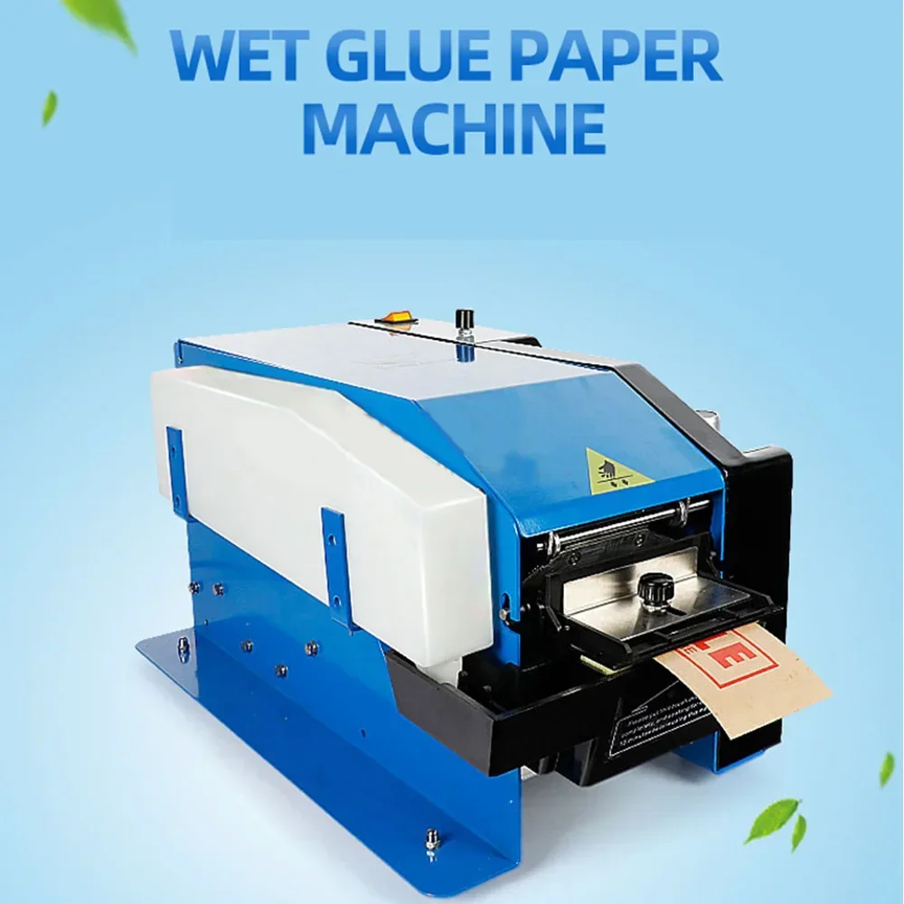 Hot salesFully Automatic Wet Kraft Paper Sealing Machine, Water Sealing Machine, Water Activated Tape Cutting Machine