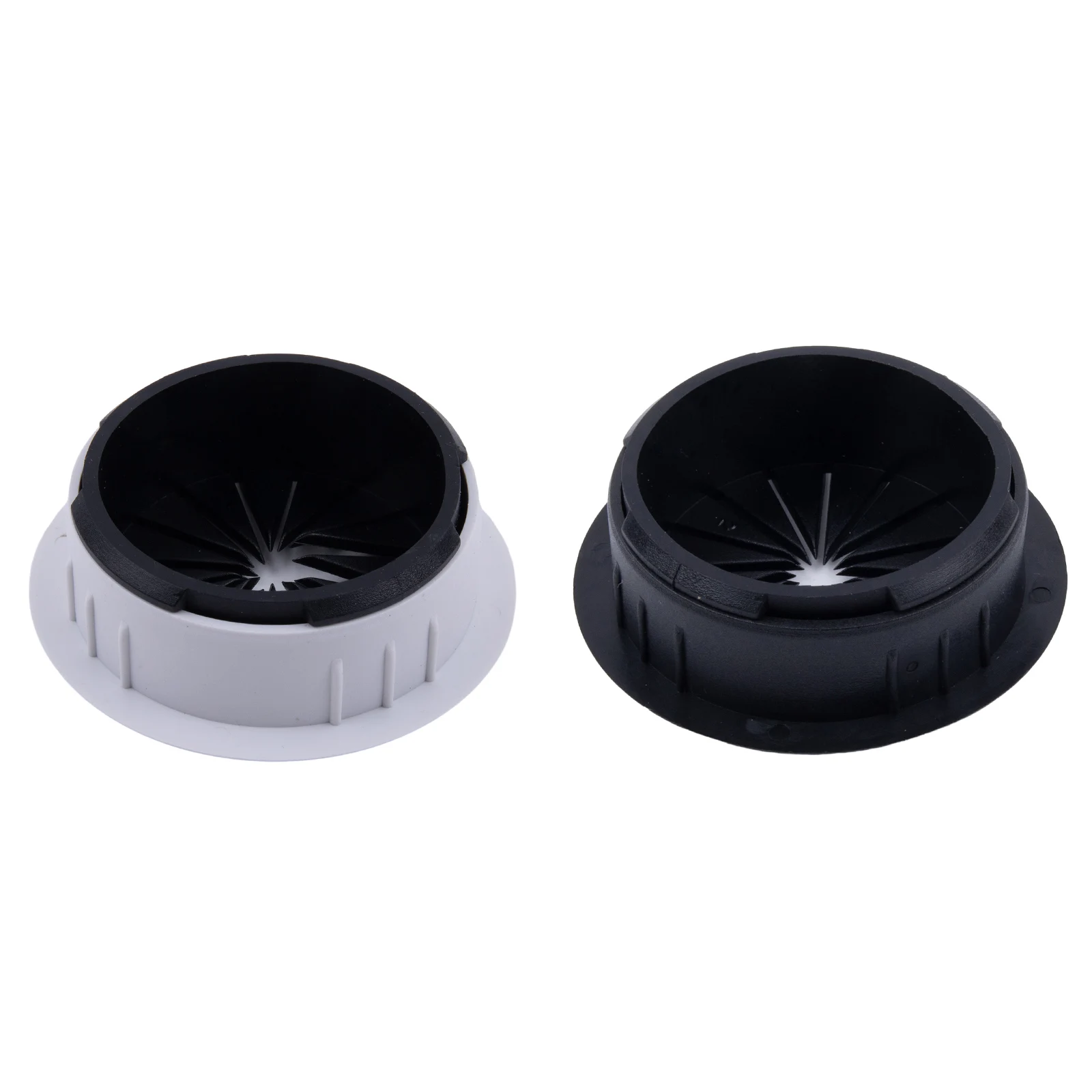 

Durable High Quality Desktop Cable Box Threading Box Cover Black Desk Cord Grommet For Computer Desks Home Improvement