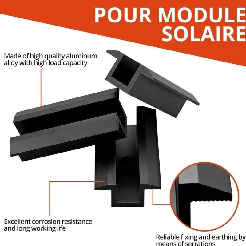 

Pack of 20 Sturdy Solars Panel Z Brackets for Motorhome Balconies Installation