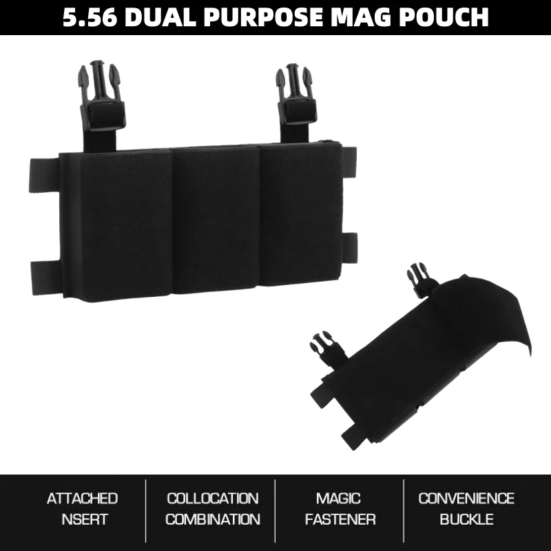 

Little Dinosaur 5.56 Triple Chest Hanging Hunting Tank Top Dual Expansion Magazine Pack, Hunting Clothing Accessories Pack