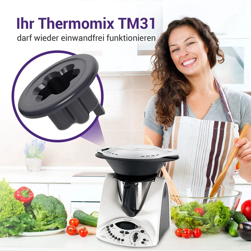 Acoplamento para substituição do motor para Thermomix TM31, Peças sobresselentes do processador de alimentos para Thermomix TM31