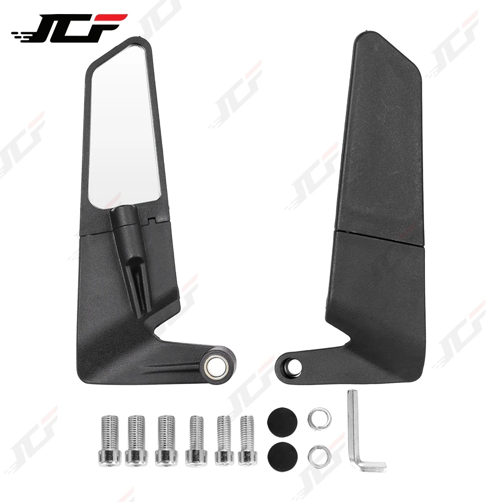 Universal Motorcycle Rear View Mirror Handlebar For Honda Yamaha Kawasaki Suzuki Dirt Bike ATV Adjustable Off-Road Parts Durable