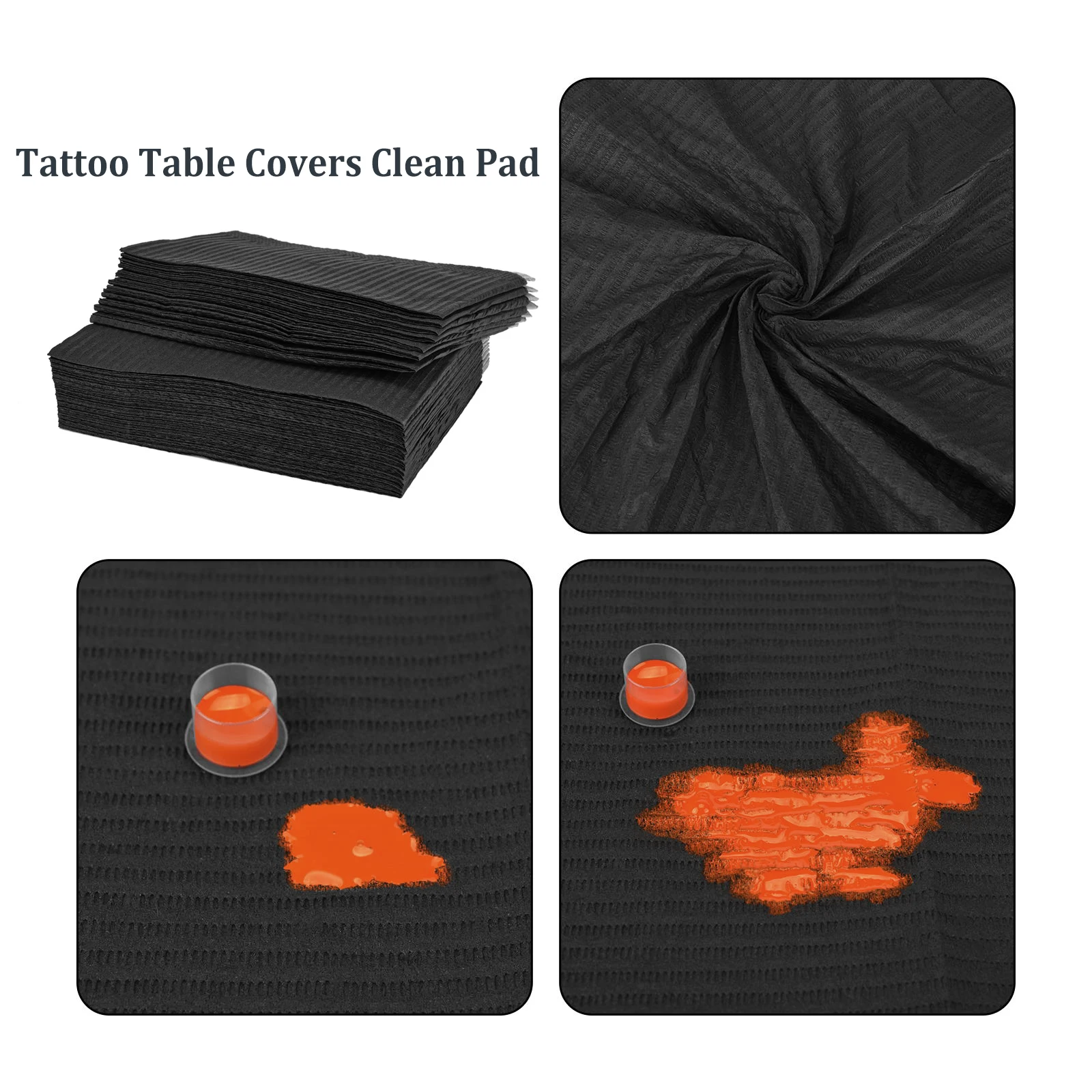 

Disposable Tattoo Clean Pad Tattoo Table Covers Clean Pad Patient Dental Napkins Tattoo Accessories Tattoo Bibs 125pcs/lot