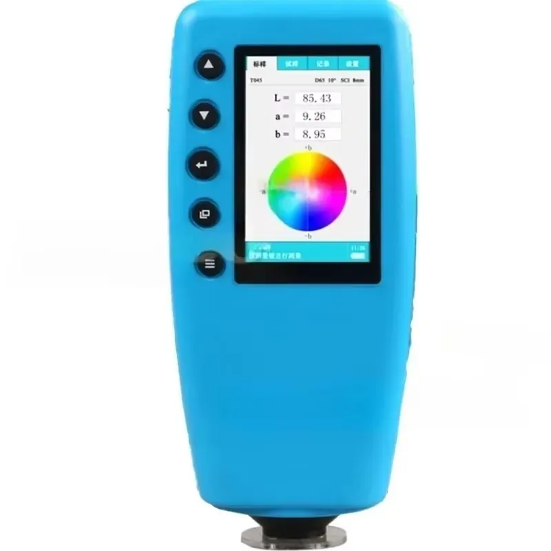 WR 10 Series 4/8 mm Por Colorimeter Color Digital Precise L Difference Meter TFT Color Display