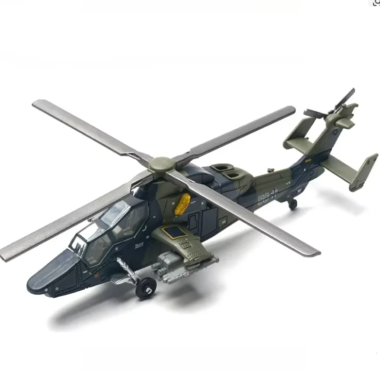 1:72 Maßstab Militärhubschrauber-Modell Plastik-Bausatz AH-64 Apache & EC-665 Tiger Montage-Puzzle Spielzeug für Sammler und Geschenke # M – Detail 9