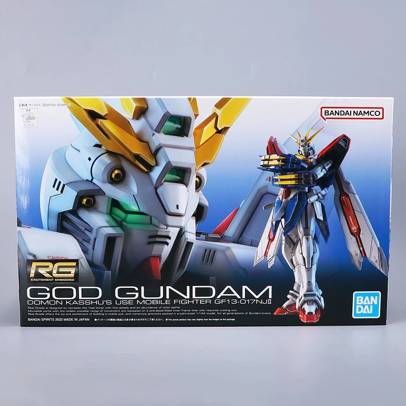 

Bandai натуральная фигурка God GUNDAM GF13-017NJII Gundam, коллекция моделей, игрушка в подарок