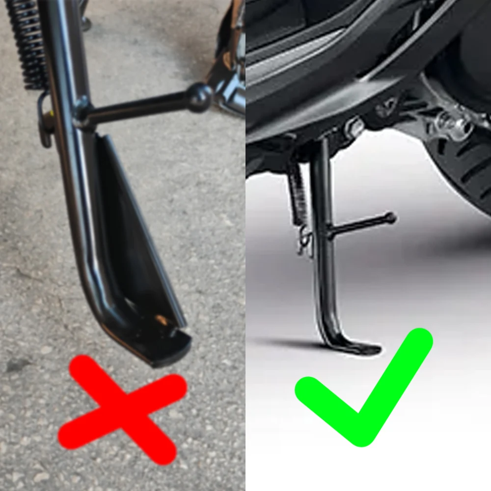 Side Stand Extension Plate For YAMAHA XMAX 300 X MAX 300 XMAX300 Accessories Motorcycle Kickstand Support Cover Enlarge Pad image 3