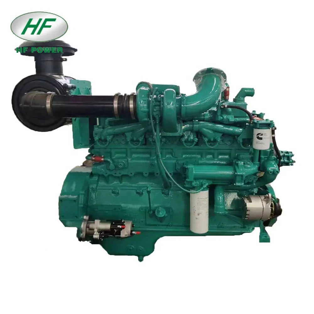 محرك HF-G4-TA مبرد بالماء 6 أسطوانات للمحرك المستخدم للمولد