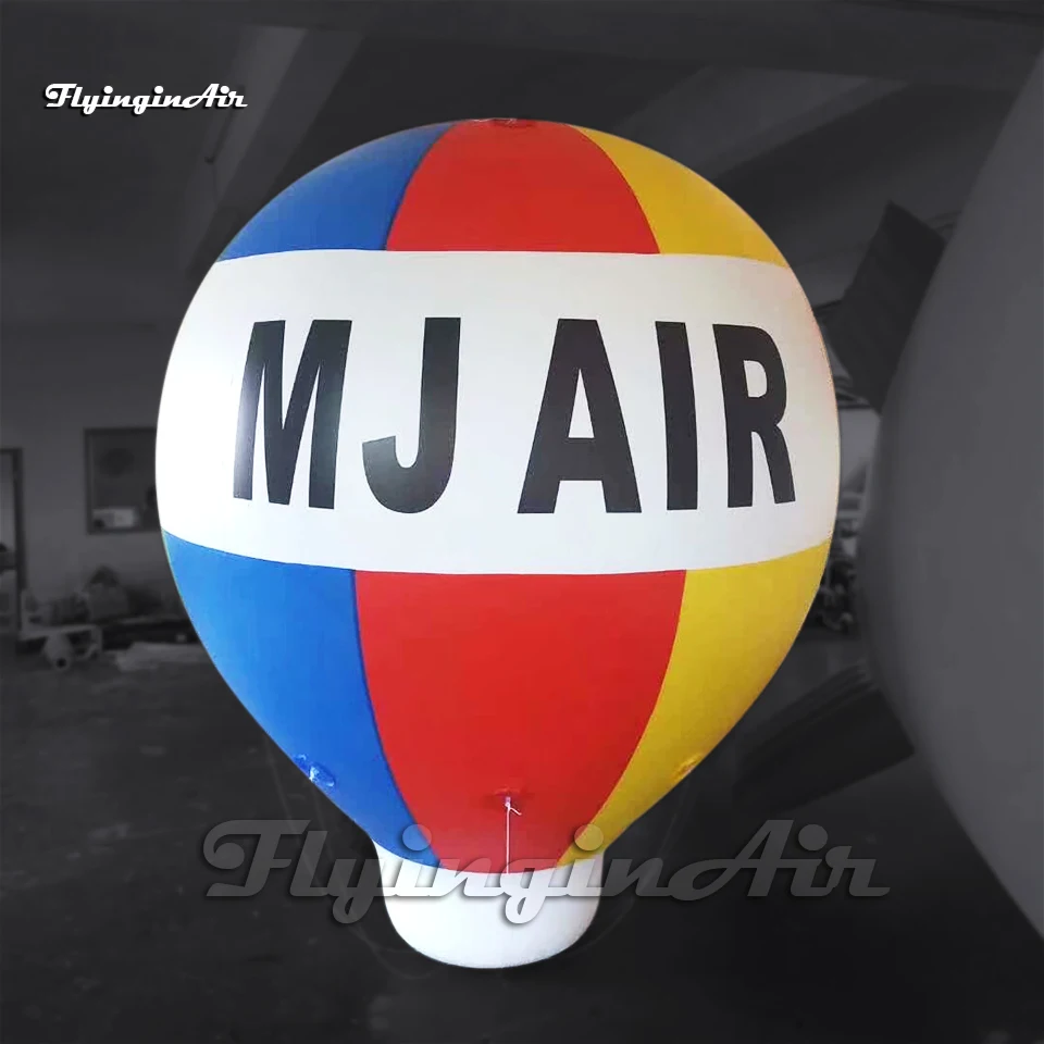 Outdoor Advertising Inflatable Helium Balloon 3.5m Floating Air Hot Ballon PVC Flying Hydrogen Balloon For Parade Events