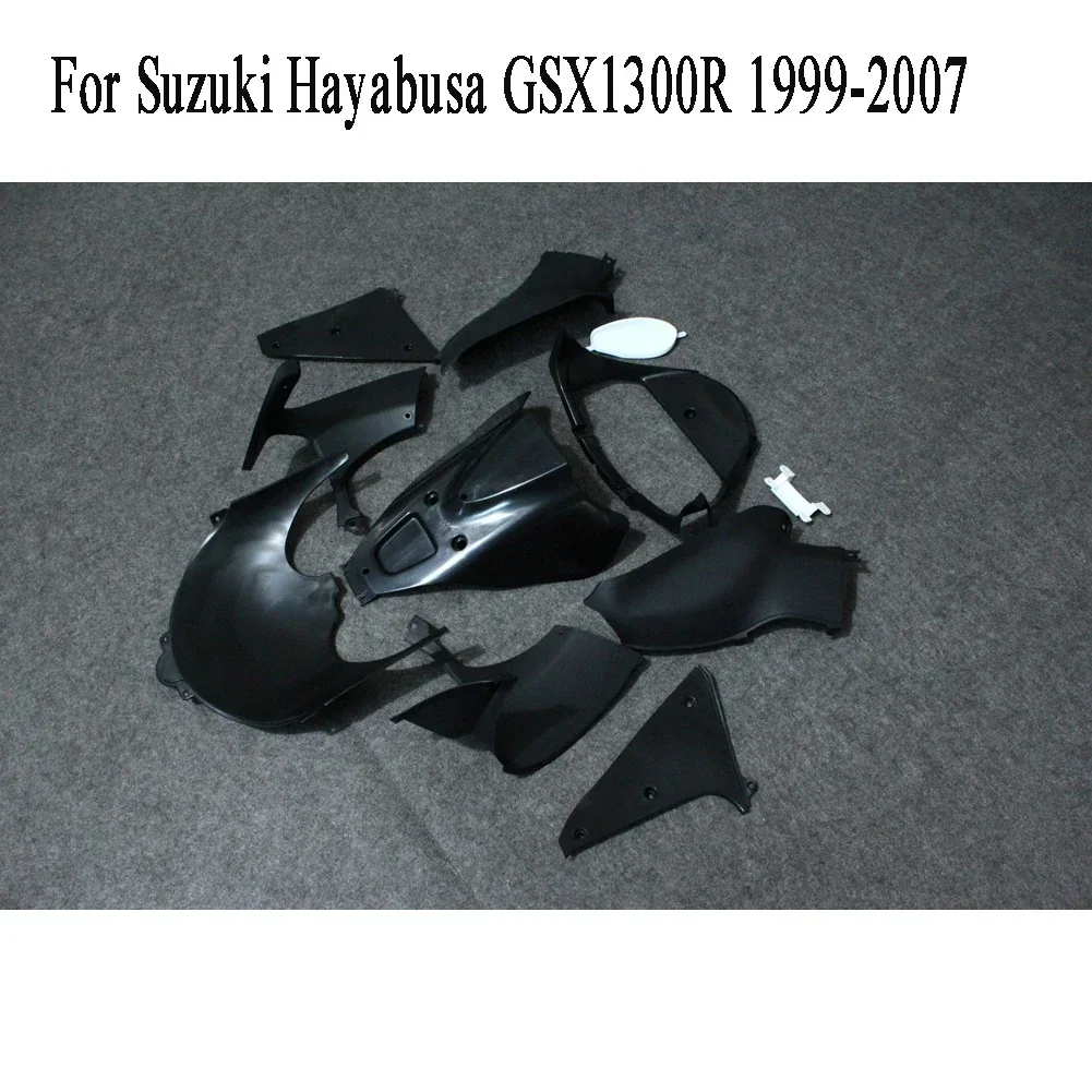 Raw  Inner Covers Black Fairing kit  Little Picese Fit for SUZUKI Hayabusa GSX1300R 1999-2007 2008-2018