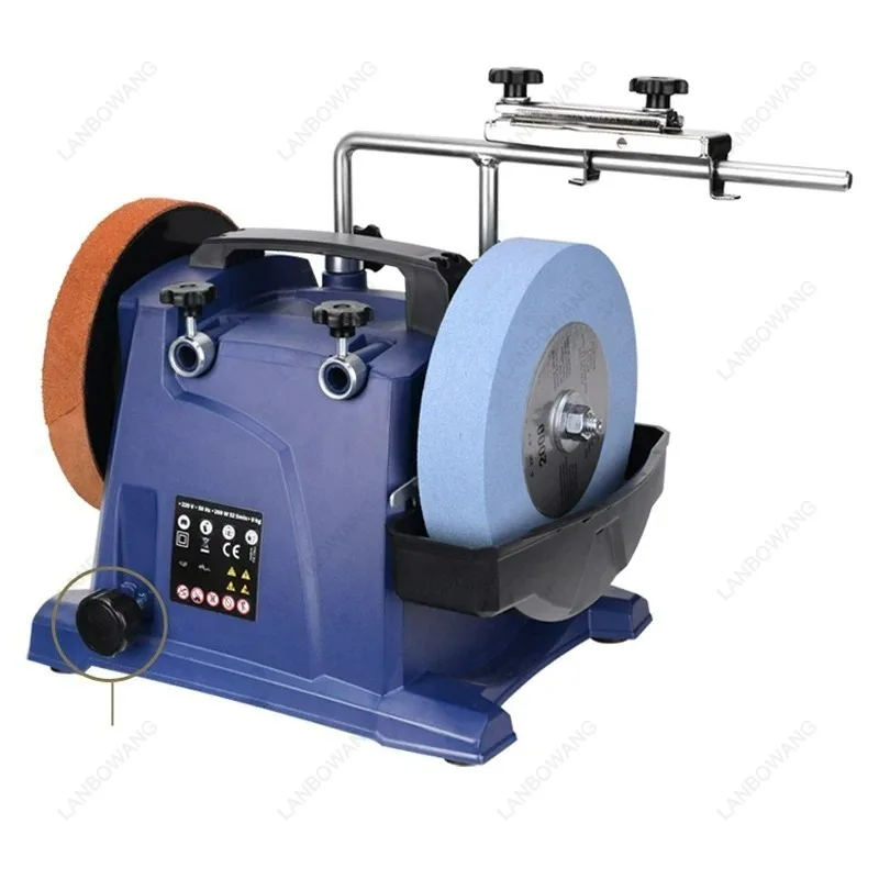 H8 8 Inch Low Speed Water-Cooled Knife Sharpener, Electric Grinder for Woodworking Chisels, Engraving Knives, Household Use