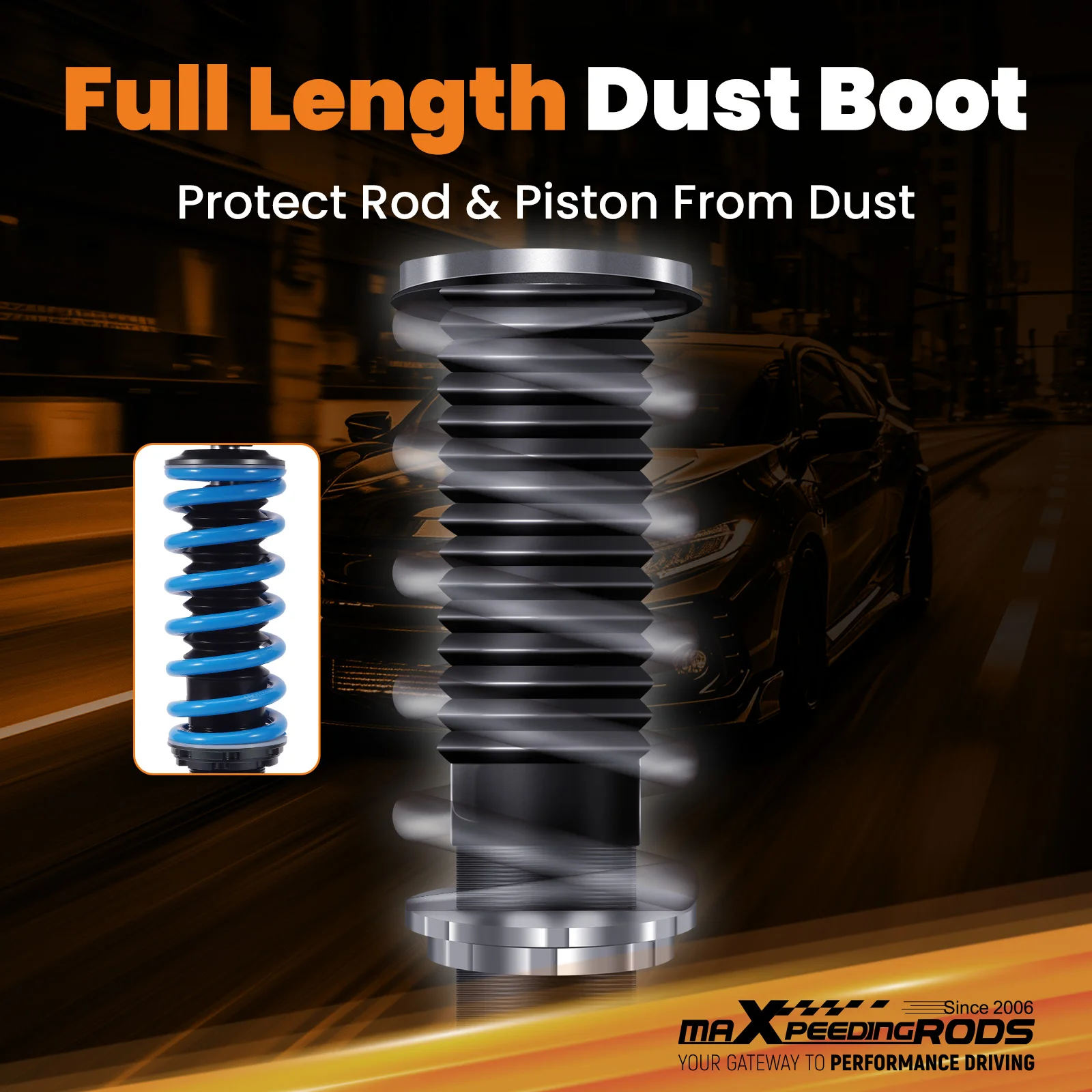 

MaXpeedingrods T6 Coilover Lowering Kit For Lexus CT200h 2011-2017 Struts