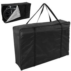 Rollator Travel Bag Oxford Cloth Wheelchair Travel Bag Waterproof Wear Resistant Folding Wheelchair Bag for Folding Walker Car