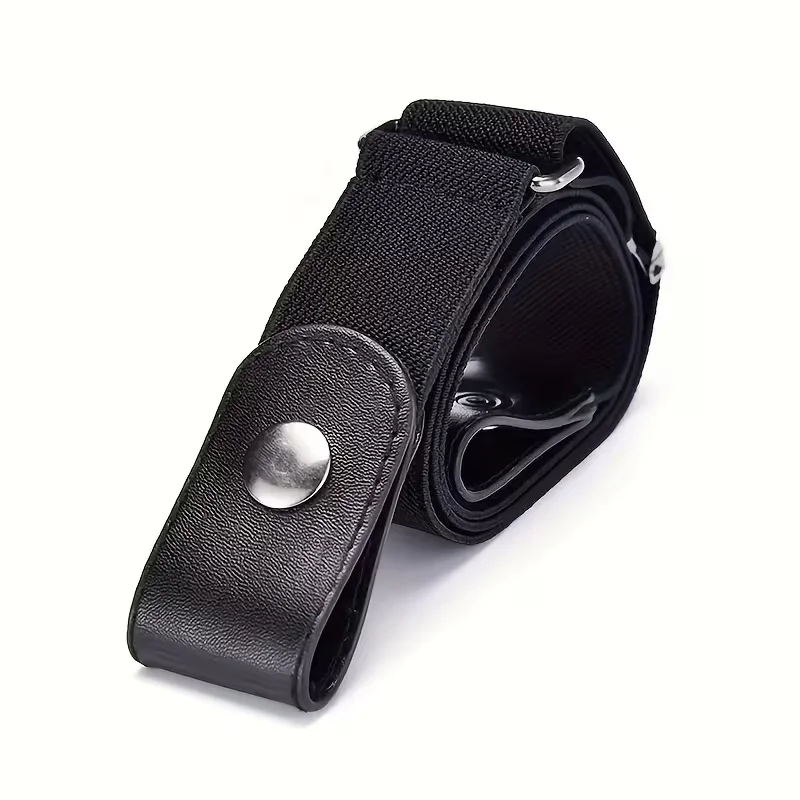 2 قطعة أحزمة قماش مرنة غير مرئية الجينز الخصر المضيقة السراويل لا ثقب بسط الخصر تعديل الملحقات لفساتين