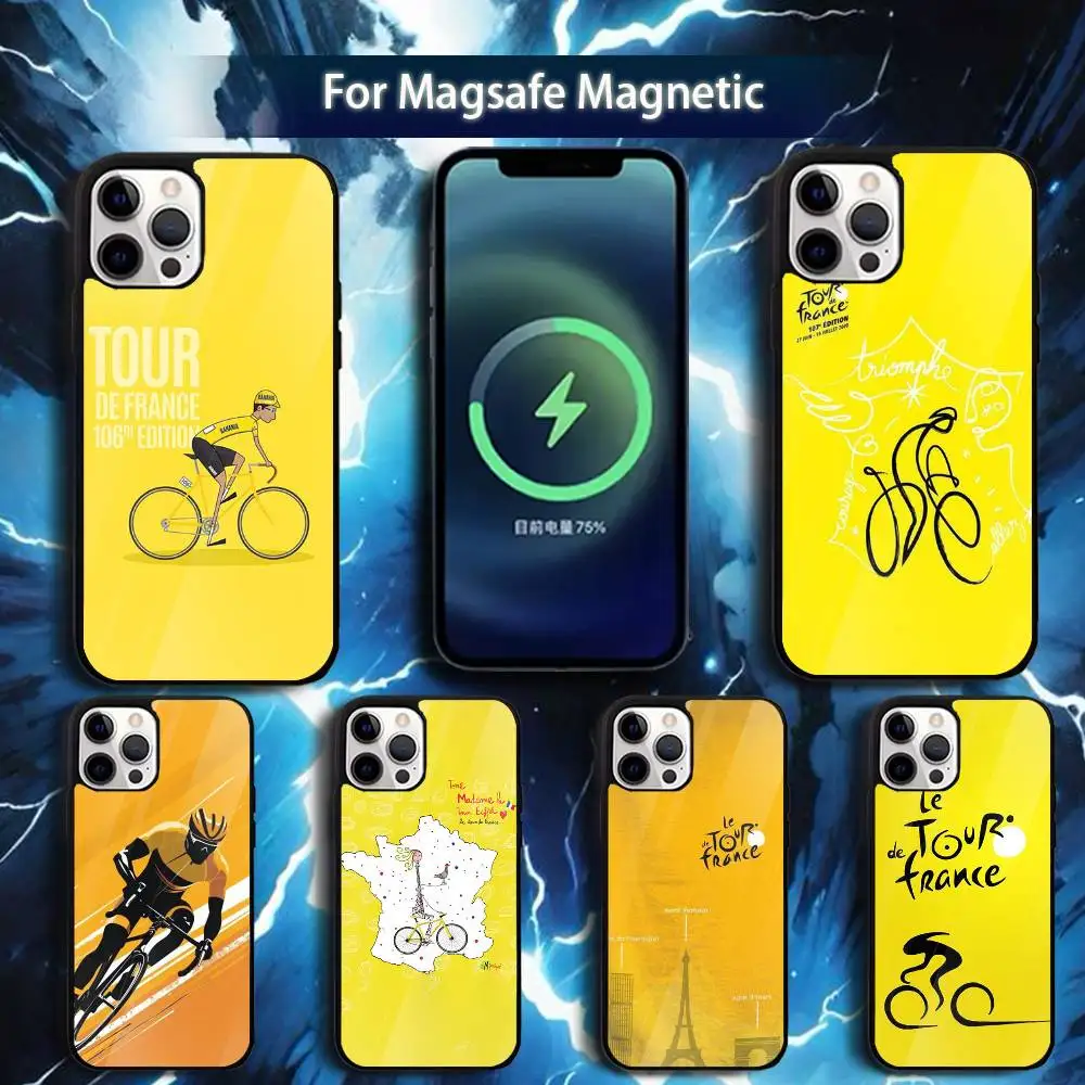 

T-TOUR-DE-F-FRANCE Phone Case For iPhone 17,16,15,14,13,12,11,Pro,Max,Plus,Mini,Magsafe,Magnetic Wireless Charging Case