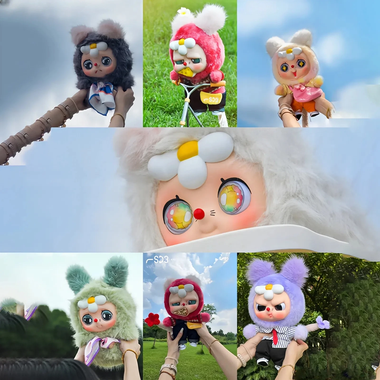 

2025new Rat To Three 400% Эмоциональная Энергия Плюшевая Слепая Коробка Серия Дышащий Аурикулярный Рух Классическое Изображение Милый Подарок В Наличии