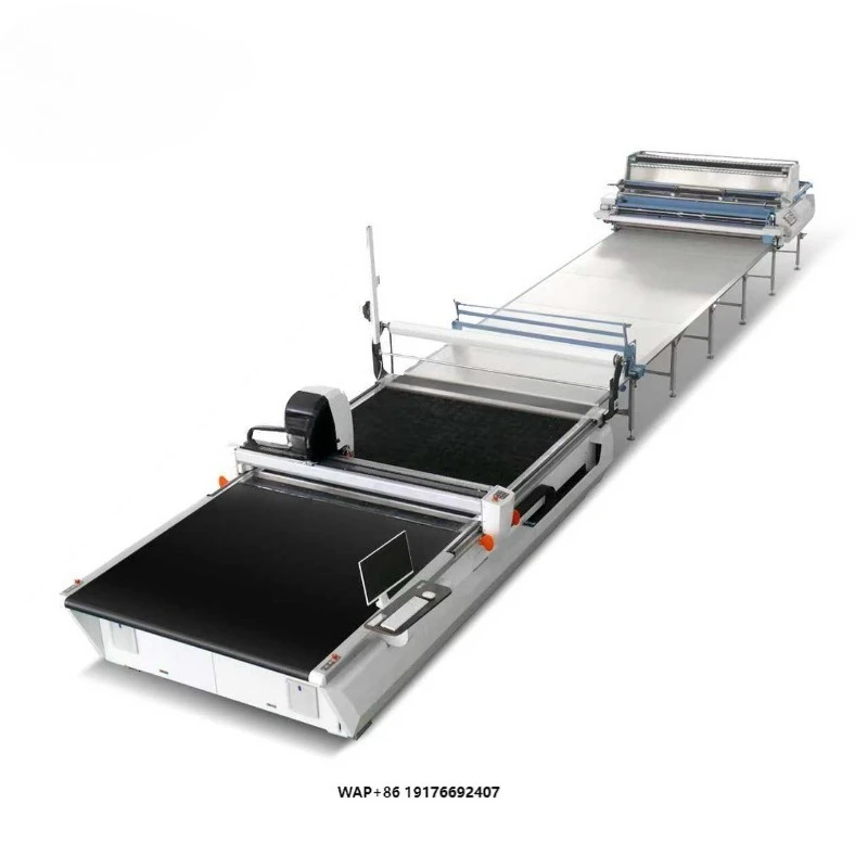 High-efficiency Fully Automatic Industrial Multi-layer Fabric Cutting Machine