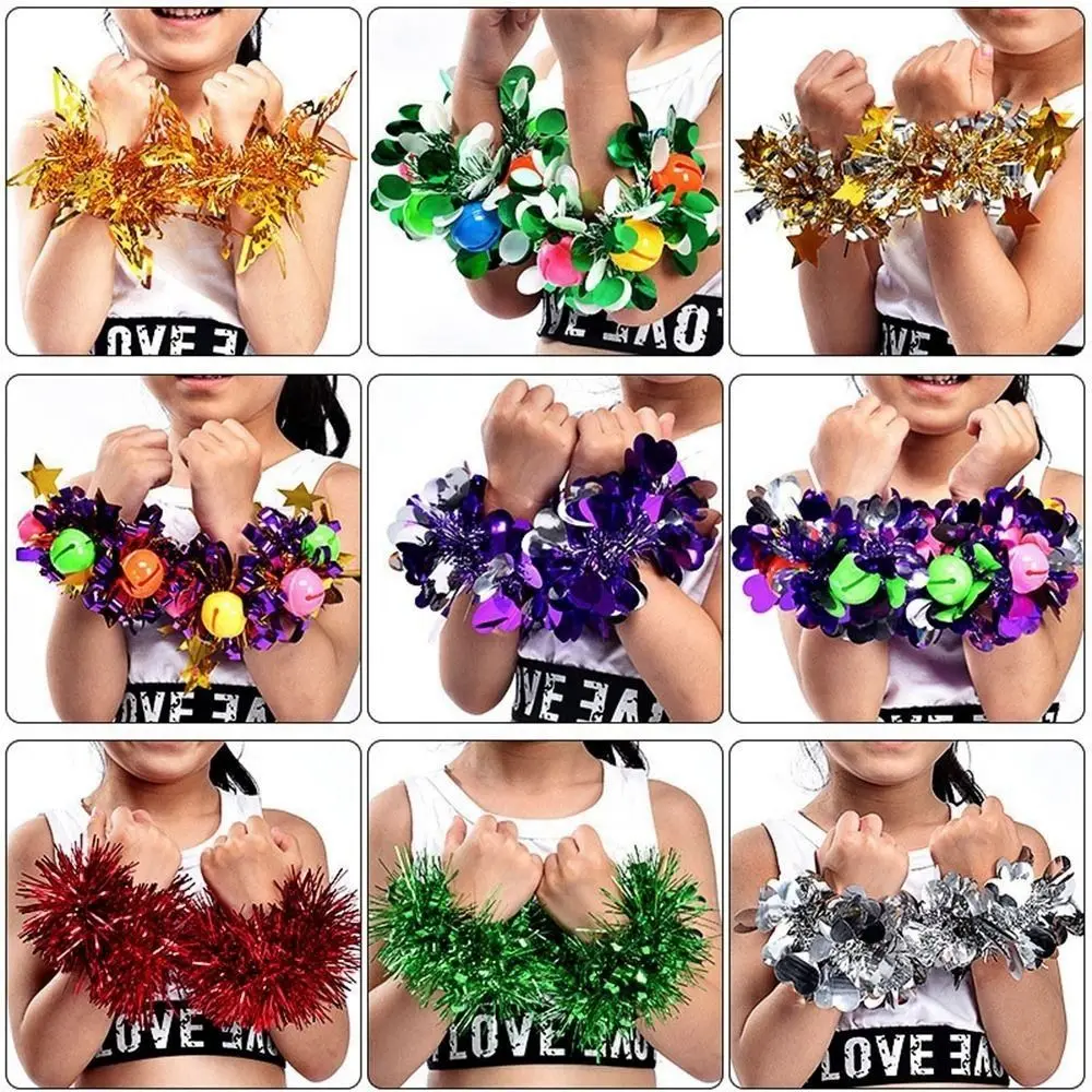 

2pcs New Apply to Sports Sports Game Pompoms 10 Styles Cheap Practical Cheerleading Wrist Flower Sports Games Bracelet