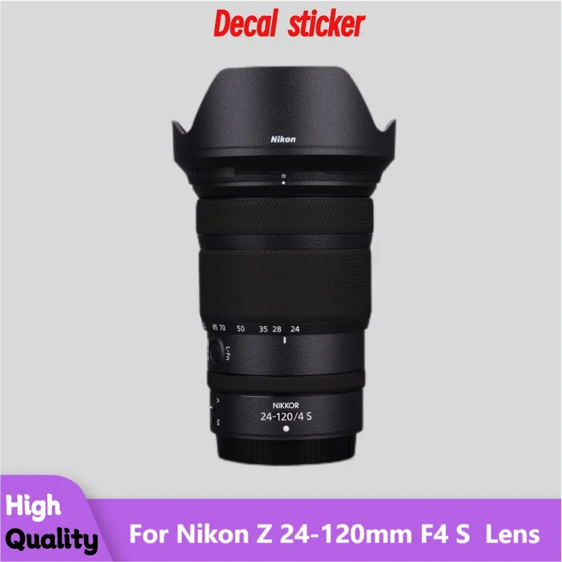 For Nikon Z 24-120mm F4 S Anti-Scratch Camera Lens Sticker Coat Wrap Protective Film Body Protector Skin Cover