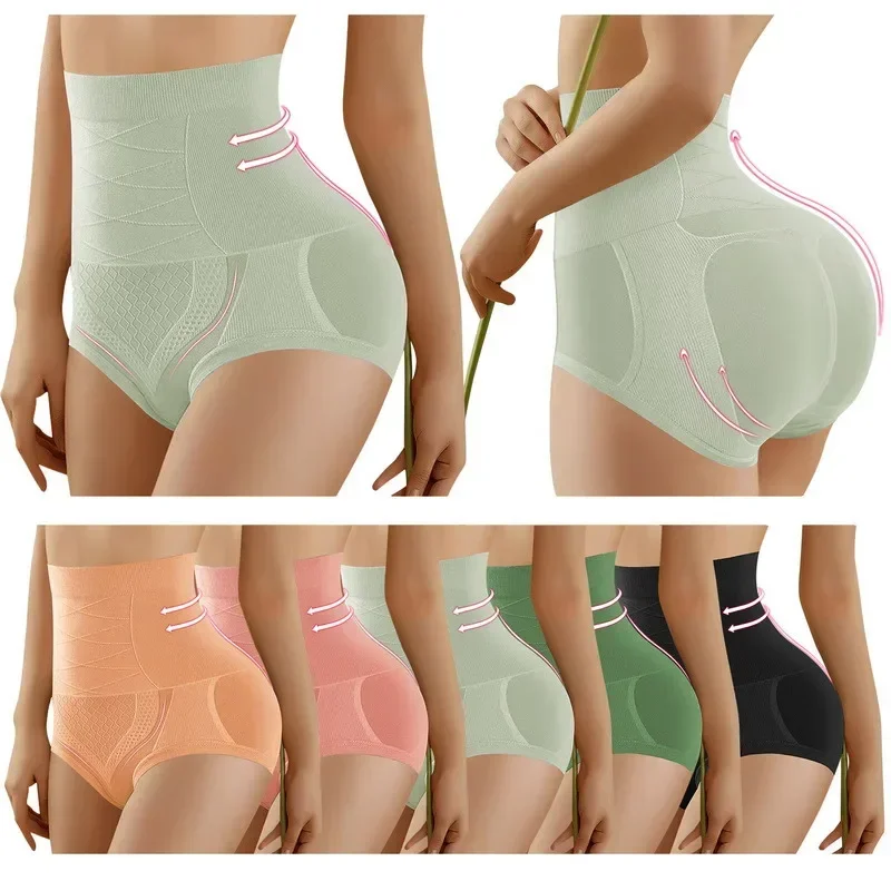 Waist Trainer Butt Lifter Slimming Underwear Body Shaper Body Shapewear Lady Lift Bum High Waist Tummy Control Hip Panties