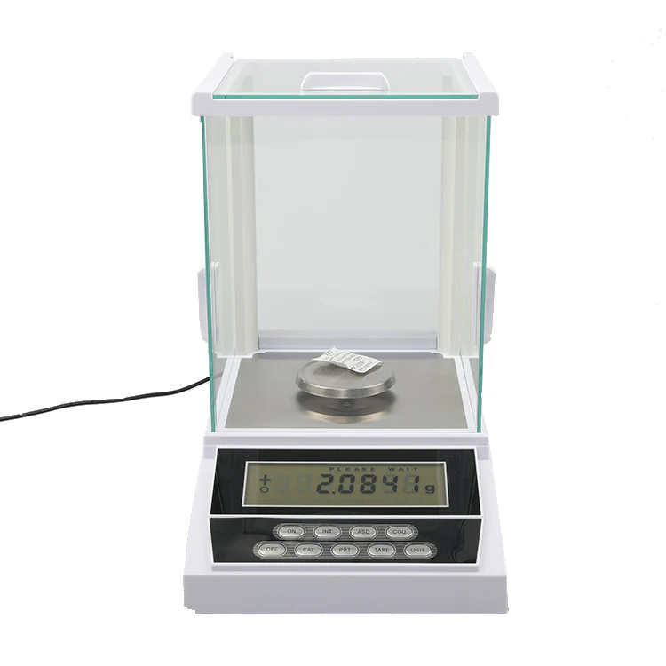 220g 0.1mg LCD Digital Precision Scale Analytical Balance 0.0001g For Laboratory