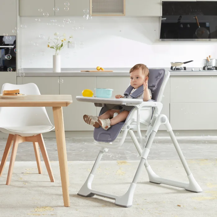 Chaise haute multifonctionnelle 3 en 1 pour enfants, chaise de salle à manger réglable pour bébé, chaise d'alimentation pour tout-petits, sécurité