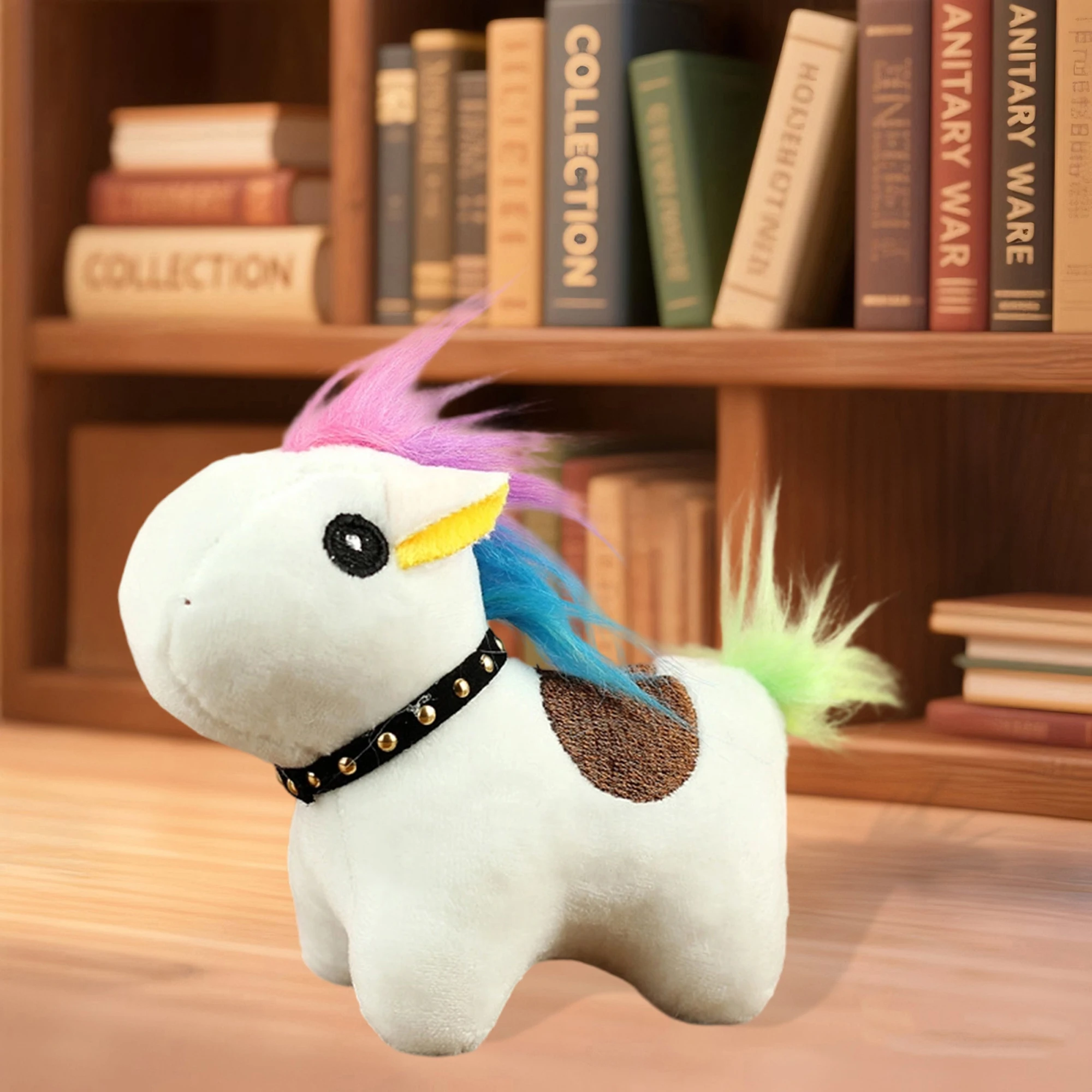 พวงกุญแจตุ๊กตายูนิคอร์นน่ารัก จี้รูปสัตว์หวานๆ สำหรับตกแต่งกระเป๋า กุญแจ โทรศัพท์ และกระเป๋าเป้