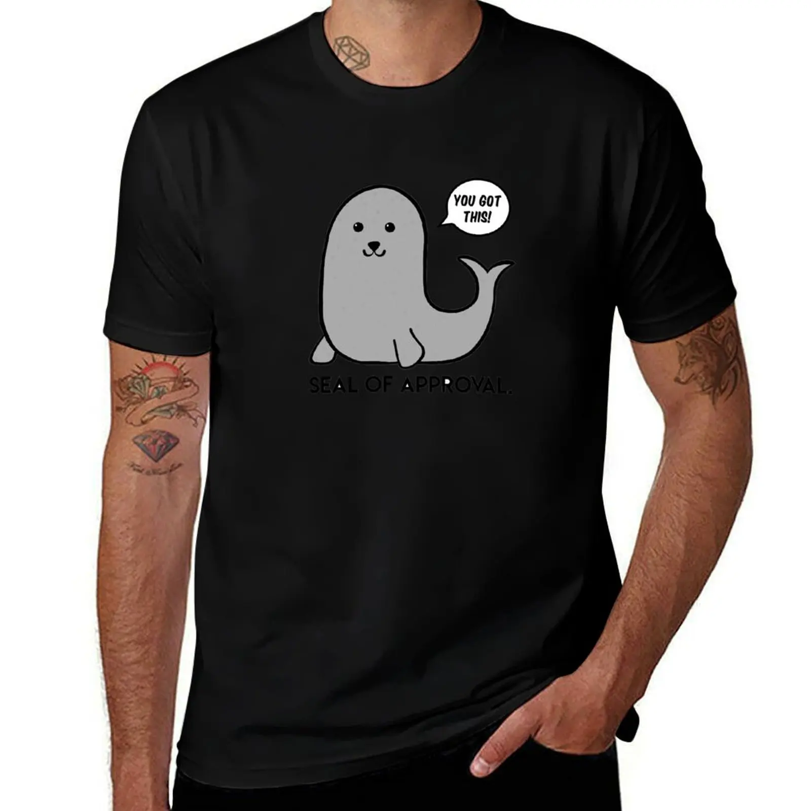 Seal of Approval T-Shirt Urban Style Print T-Shirt
