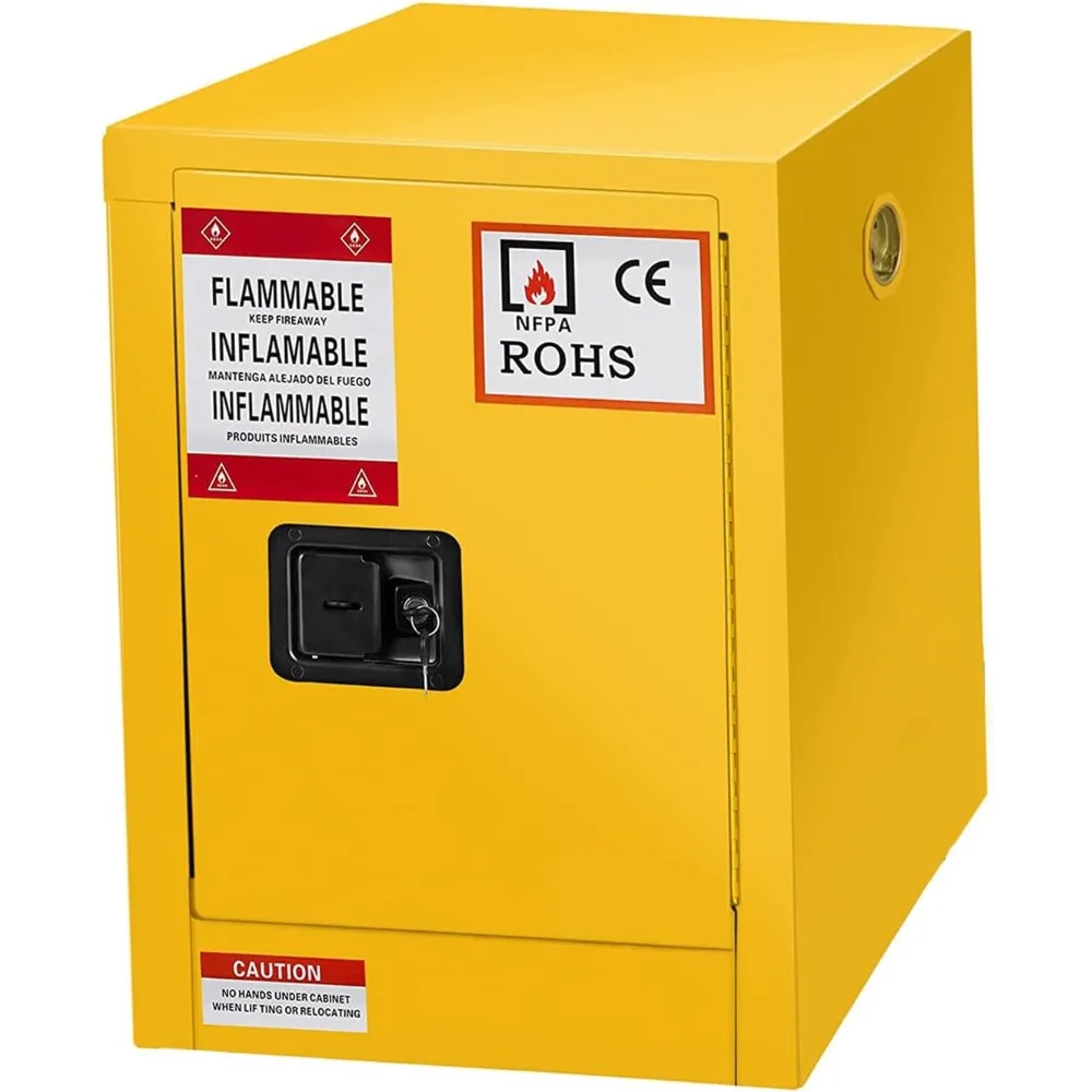 

Industry Safety Cabinet -17" x 18" x 22", Explosion Proof Storage Cabinet with Adjustable Shelf, for Commercia