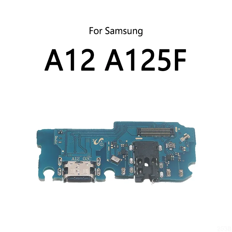 USB charge dock port socket jack plug connector flex cable for Samsung Galaxy A12 a125f a12s a127f charging board module