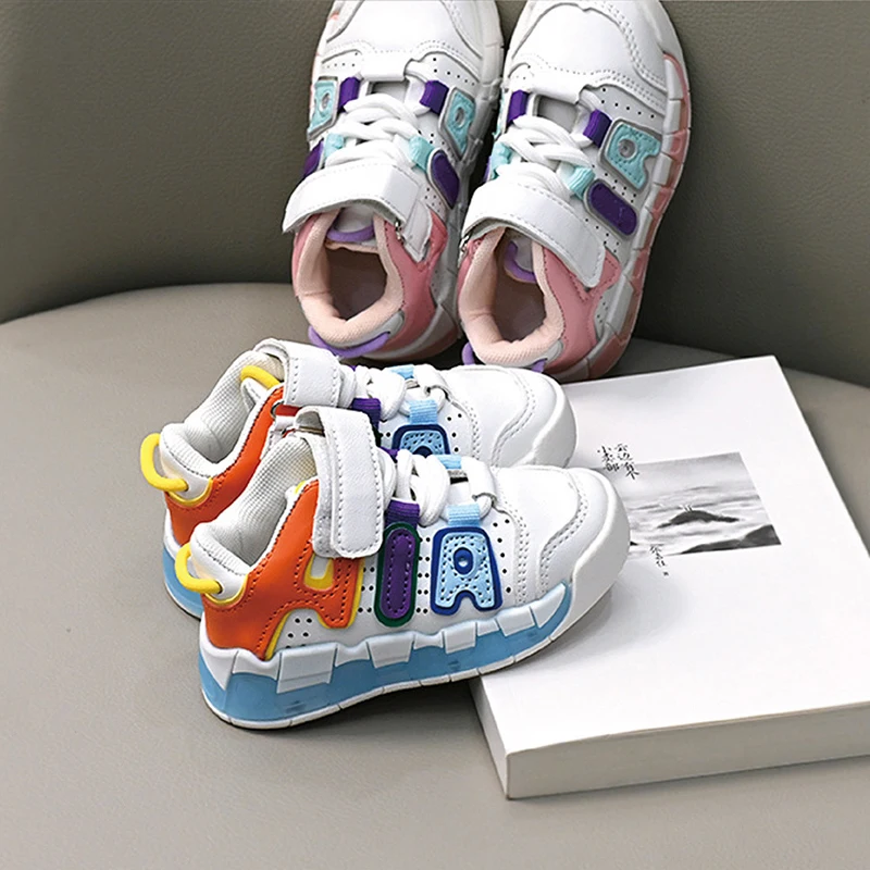 Jungen Mädchen Neue Sportschuhe Baby Kleinkind Rutschfeste Sneaker Lässige Weiche Schuhe für Kinder Schüler Atmungsaktive Outdoor-Schuhe – Detail 4