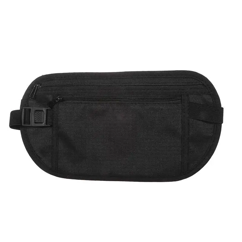 Invisible Waist Pouch Security Money Belt Portable Travel Waist Pack Anti Theft Wallet For Sports Running Daily Travel Storage