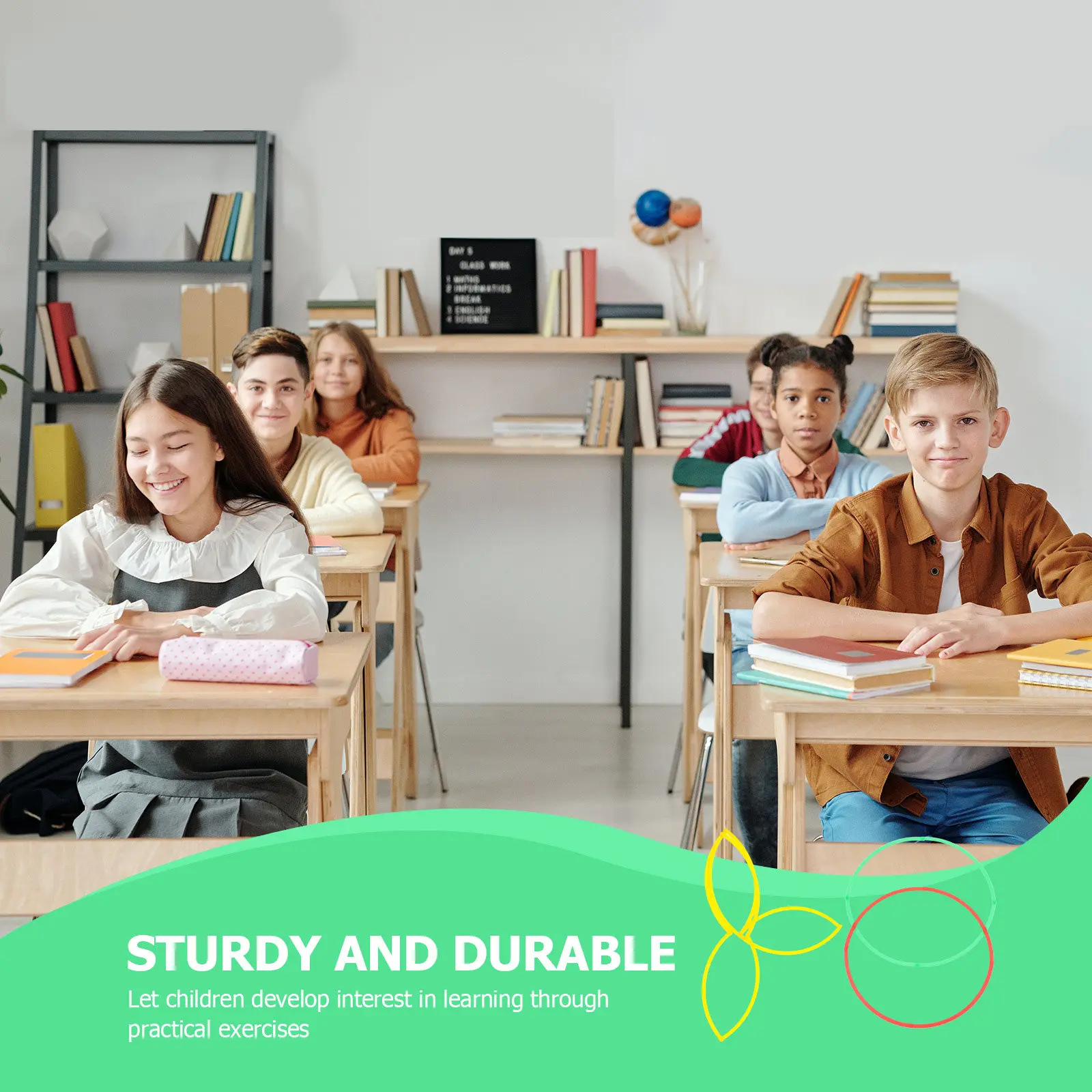 

3Pcs Plastic Math Set Circles Flexible Rings for Math Experiment Teaching Aids Learning Geometry Educational Supplies