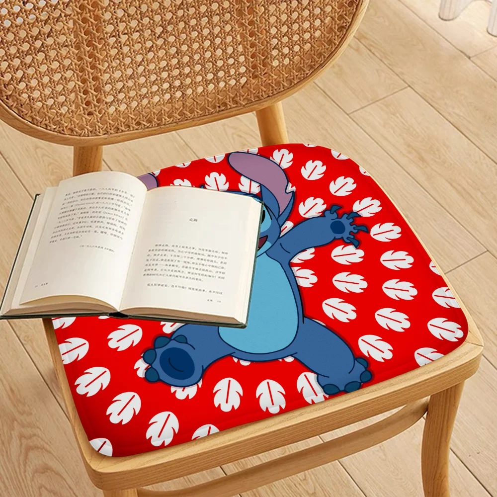 Kawaii S-StitchS Decorative Chair Mat Soft Pad Seat Cushion For Dining Patio Home Office Indoor Outdoor Garden Stool Seat Mat