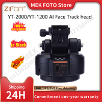 ZIFON YT-2000 AI Face Track YT-1200 Rotation Panoramic Remote Control Pan Tilt Motorized Tripod Electric head for Phones Cameras